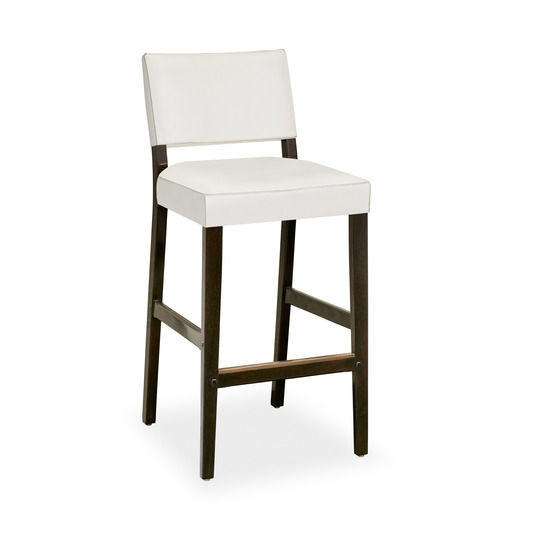 Courtens Barstool (small, armless, upholstered)