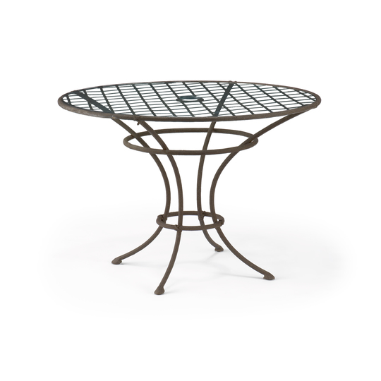 Twig Iron Pedestal Table 