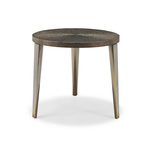 Miró End Table (round, bronze)