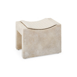 Saddle Stool (composite stone)