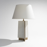 Serra Table Lamp (large, Lead White)