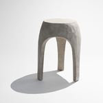 Arp Side Table (composite stone, Alabaster)