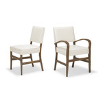 Courtens Dining Sidechair & Armchair (upholstered)